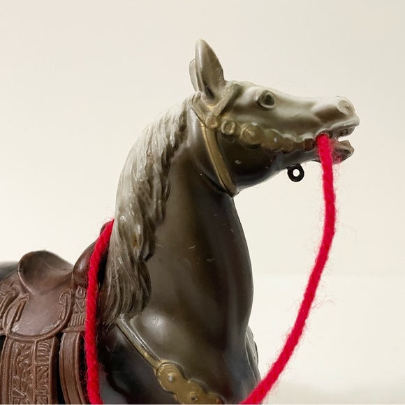 Vintage WS Horse Plastic Toy 7” Tall Hong Kong - Picture 7 of 16